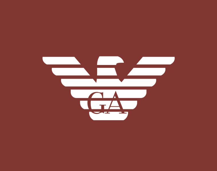 Giorgio Armani GA Logo Brand Marchio